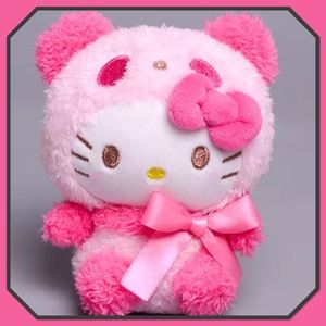 💖New💖Hello Kitty Pink Bear Plush💖
